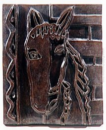 La testa di un cavallo (cavallo)
