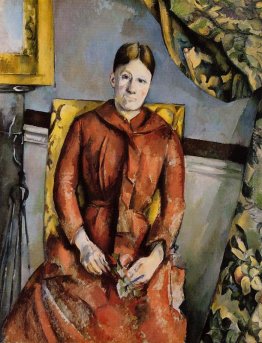 Signora Cézanne sulla sedia gialla