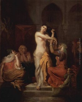 Scène de Harem, Femme Mauresque à sa toilette