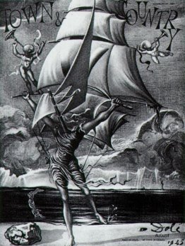 Vittoria (Donna metamorfosi in una barca con gli angeli)