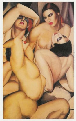 Gruppo di quattro Nudi