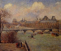 Vista della Senna dalla terrazza rialzata del Pont Neuf