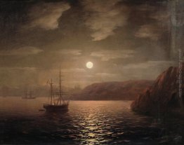 Notte lunare sul Mar Nero
