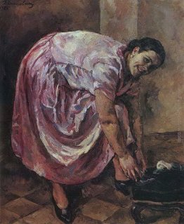 Ritratto di Natalia Petrovna Konchalovsky, figlia dell'artista (