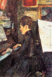 Dihau Mademoiselle al pianoforte