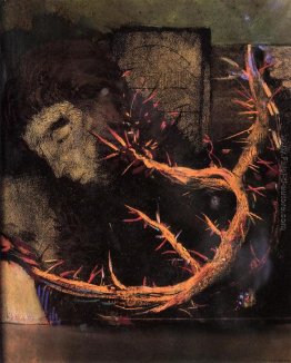 Cristo con spine rosse