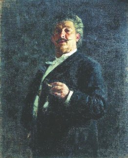 Ritratto di pittore e scultore Mikhail Osipovich Mikeshin