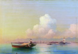 Vista di Venezia da Lido