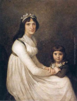 Ritratto di una donna con il suo bambino