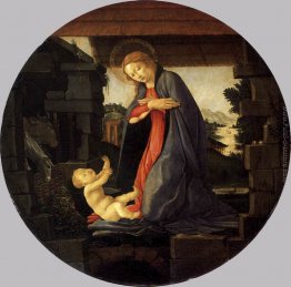 La Vergine adorante il Bambino