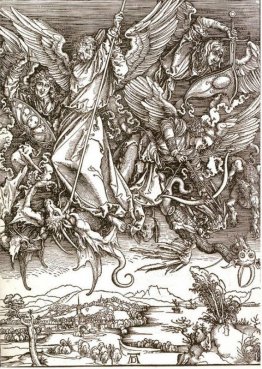 San Michele e il Drago, da una edizione latina