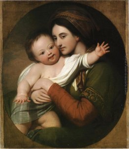 La signora Benjamin West e suo figlio Raphael