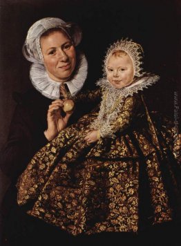 Catharina Hooft con la sua infermiera