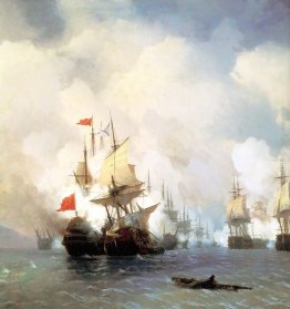 Battaglia di Chios il 24 giugno 1770