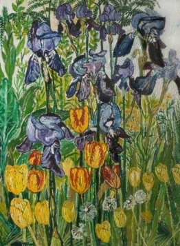 Iris e tulipani
