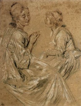 Due donne sedute
