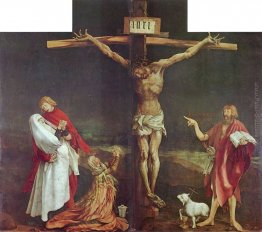 La Crocifissione (particolare della Pala di Isenheim)