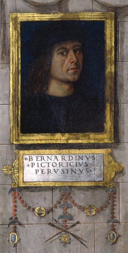 Autoritratto nella Cappella Baglioni
