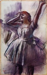 Danzatrice con braccio sinistro alzato