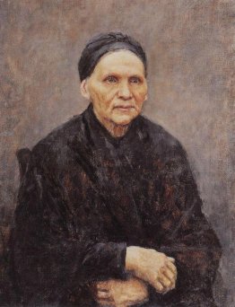Ritratto di P. F. Surikova (madre dell'artista)