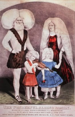 La famiglia Albino meraviglioso