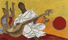 Untitled (Woman Playing Sitar)