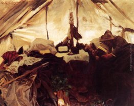 All'interno di una tenda nelle Montagne Rocciose canadesi