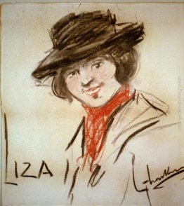 Disegno di Eliza Doolittle, un personaggio da commedia di George