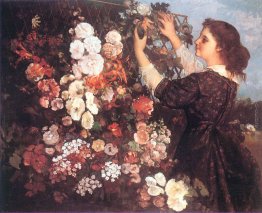 I (fiori Giovane donna Organizzazione) Trellis