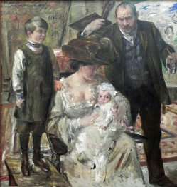 L'artista e la sua famiglia