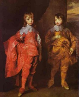 George Villiers, secondo duca di Buckingham e suo fratello Lord