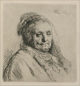 Busto di una donna anziana, Rembrandt`s Madre