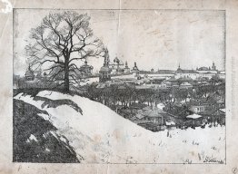 Sergiev Posad. Vista del Monastero con la quercia