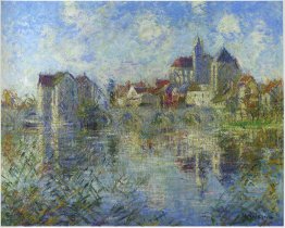 Moret sul Loing e la chiesa