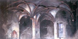 Cripta del Castello Borotin. Set design per il dramma di Grillpa