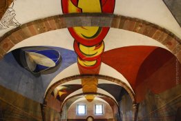 Soffitto sull'area di Vida y Obra de generale Ignacio Allende