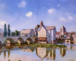 Il ponte Moret alla luce del sole