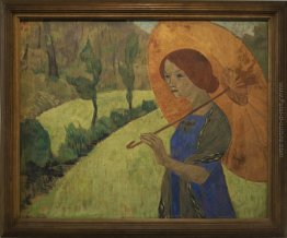 La signora Sérusier con l'ombrello