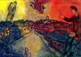 Artista sopra Vitebsk