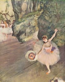 Danzatrice con un mazzo di fiori (La Stella del balletto)