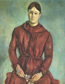 Ritratto di Madame Cézanne in un vestito rosso