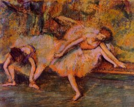 Due ballerine su una panchina