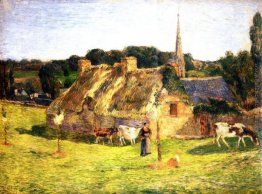 Campo di Lollichon e la Chiesa di Pont-Aven