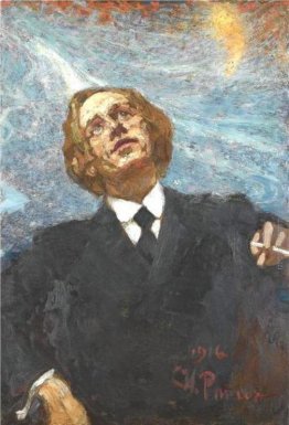Poet-futurista (ritratto di Vladimir Vladimirovich Majakovskij)