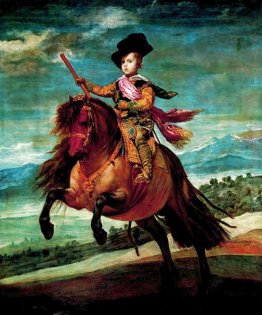 Il principe Balthasar Carlos a cavallo