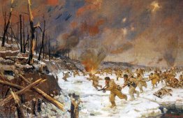 I Marines sulla lotta al Fronte di Leningrado nel gennaio 1941