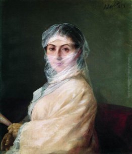 Ritratto della moglie dell'artista Anna Burnazyan
