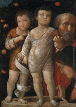 La Sacra Famiglia con San Giovanni