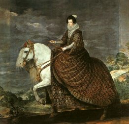 Regina Isabella di Borbone equestre