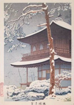 Neve a Ginkakuji